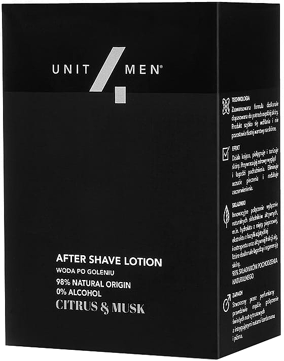 Aftershave-Set - Unit4Men Citrus & Musk  — Bild N1