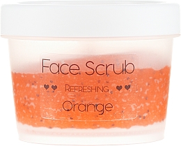 Erfrischendes Gesichtspeeling Orange mit Jojoba- und Mandelöl - Nacomi Refreshing Face Orange — Bild N2