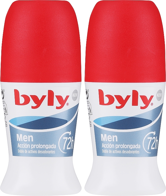 Set - Byly For Men Deodorant Roll-On (2xdeo/50ml) — Bild N1