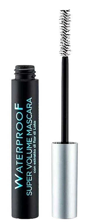 Wasserfeste Wimperntusche - Bottega Verde Super Volume Waterproof Mascara With Lotus Flower Extract — Bild N1