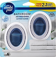 Lufterfrischer für das Badezimmer Baumwolle - Ambi Pur Bathroom Cotton Flower Scent — Bild N2