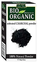 Düfte, Parfümerie und Kosmetik Bio organische Aktivkohle für Gesichts- und Haarpflege - Indus Valley Bio Organic Activated Charcoal Powder