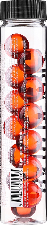 Rotes Badeöl mit Himbeer- und Amaryllis-Aroma - Mades Cosmetics Stackable Transparent Bath Pearls — Bild N2