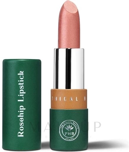 Lippenstift - PHB Ethical Beauty Organic Rosehip Satin Sheen Lipstick — Bild Blossom
