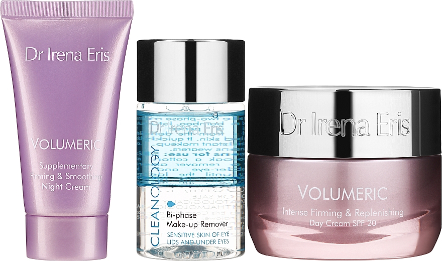 Gesichtspflegeset - Dr. Irena Eris Volumeric (Gesichtscreme 50ml + Nachtcreme 30ml + Mizellenwasser 50ml) — Bild N2