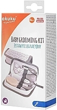 Babypflegeset, grau - Akuku Hooligans Baby Care Starter Kit — Bild N4