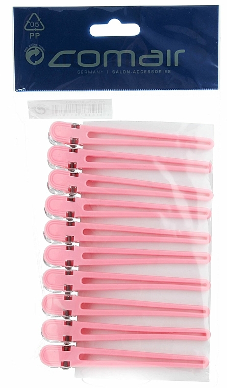 Haarspangen aus Kunststoff rosa 10 St. - Comair — Bild N2