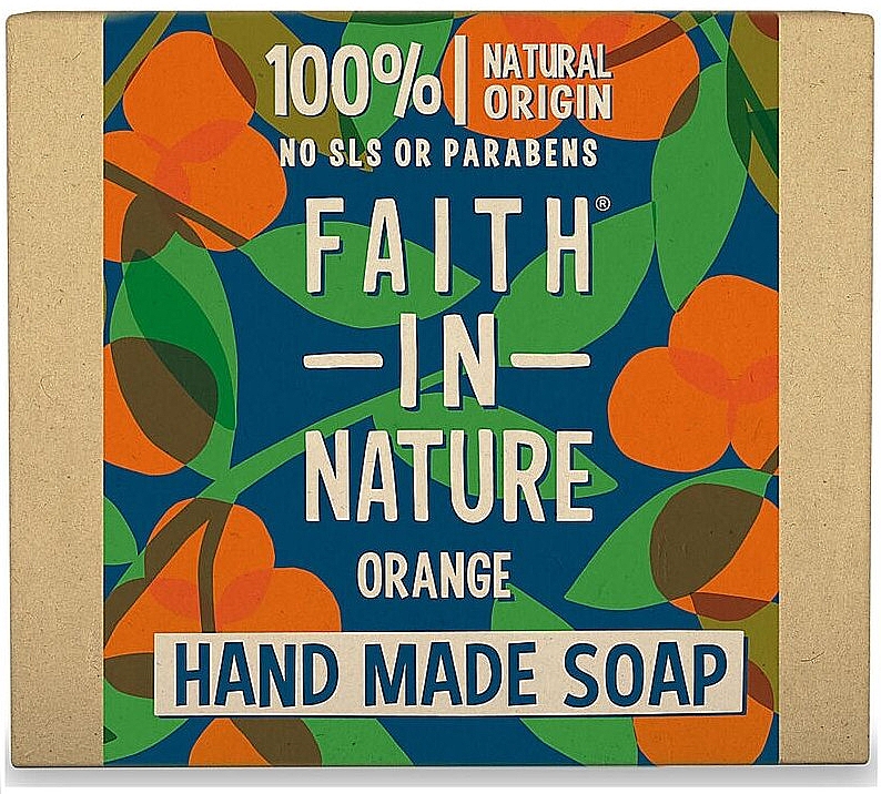 Handseife mit Orange - Faith In Nature Orange Hand Made Soap — Bild N1