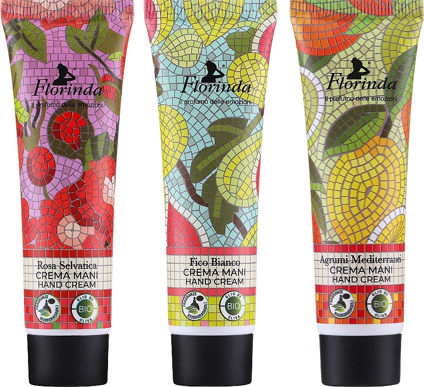 Weihnachtsgeschenk-Set - Florinda Mosaico (Creme 3x30ml)  — Bild N2