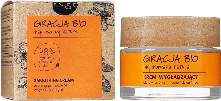 Glättende Tages- und Nachtcreme mit Nachtkerzenöl - Gracja Bio Face Cream — Bild N2