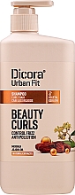 Düfte, Parfümerie und Kosmetik Shampoo für lockiges Haar - Dicora Urban Fit Shampoo Beauty Curls