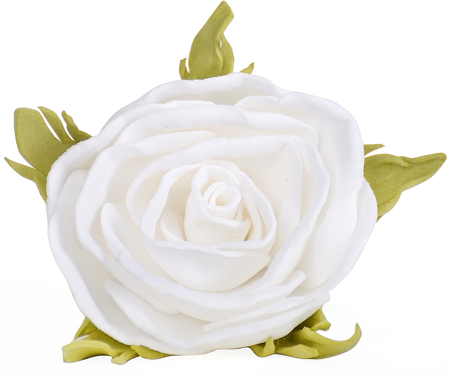Haargummi Weiße Rose klein - Katya Snezhkova — Bild N1