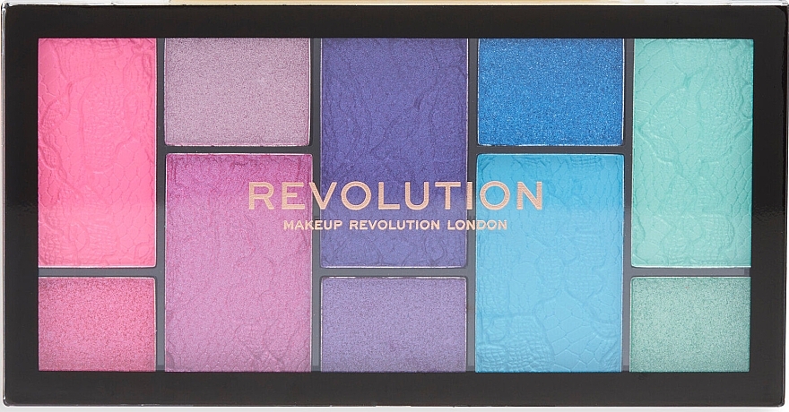 Lidschattenpalette - Makeup Revolution Reloaded Dimension Eyeshadow Palette Vivid Passion — Bild N2