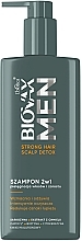 Shampoo 2-in-1 für Haar- und Bartpflege - Biovax L`biotica Men Strong Hair Scalp Detox — Bild N1