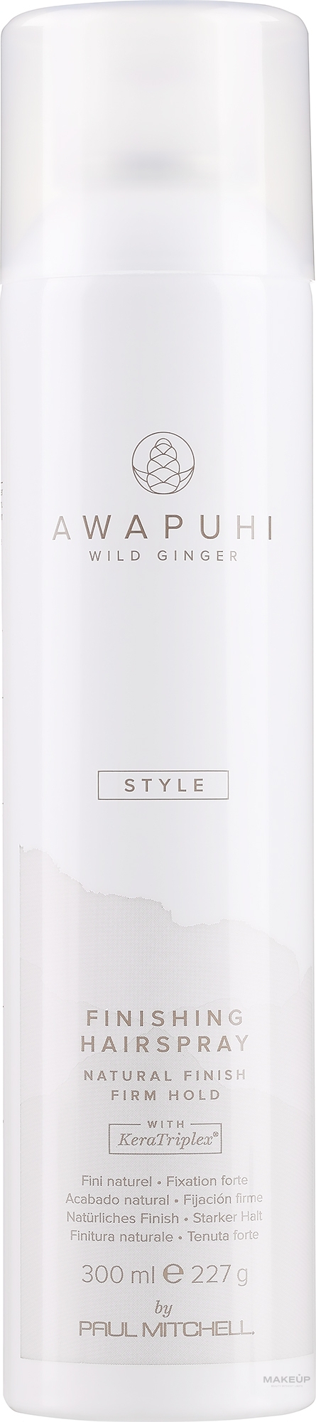 Haarlack - Paul Mitchell Awapuhi Wild Ginger Finishing Spray — Bild 300 ml