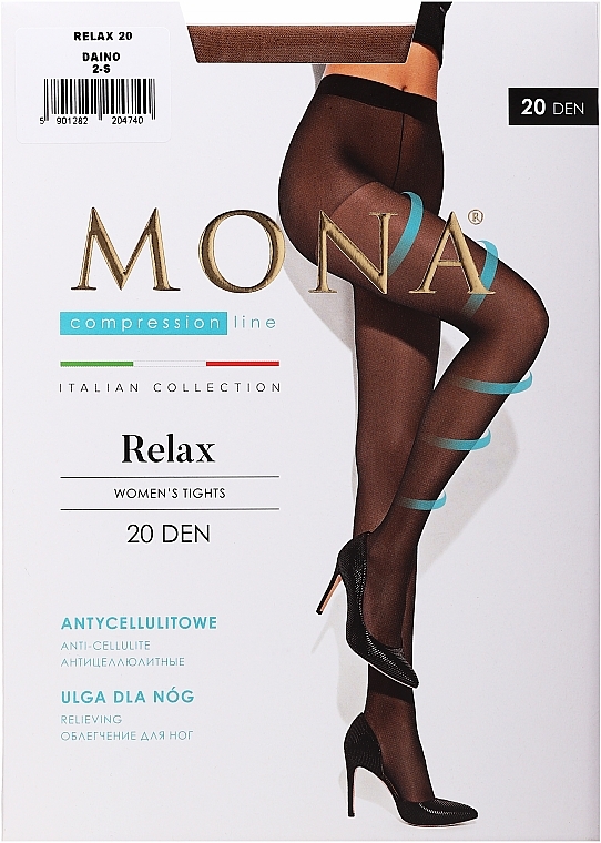 Strumpfhose für Damen Relax 20 Den daino - MONA — Bild N1
