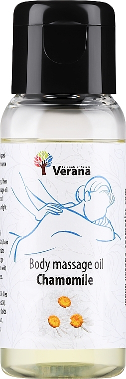 Körpermassageöl Chamomile Flower - Verana Body Massage Oil  — Bild N1
