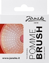 Kompakte Haarbürste rosa - Janeke The Original Pomme Brush — Bild N2