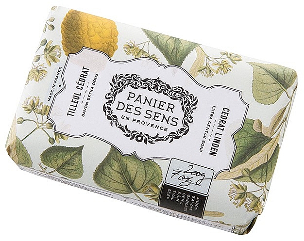 Parfümierte Körperseife - Panier Des Sens Extra Gentle Natural Soap with Shea Butter Cedrat Linden — Bild N1