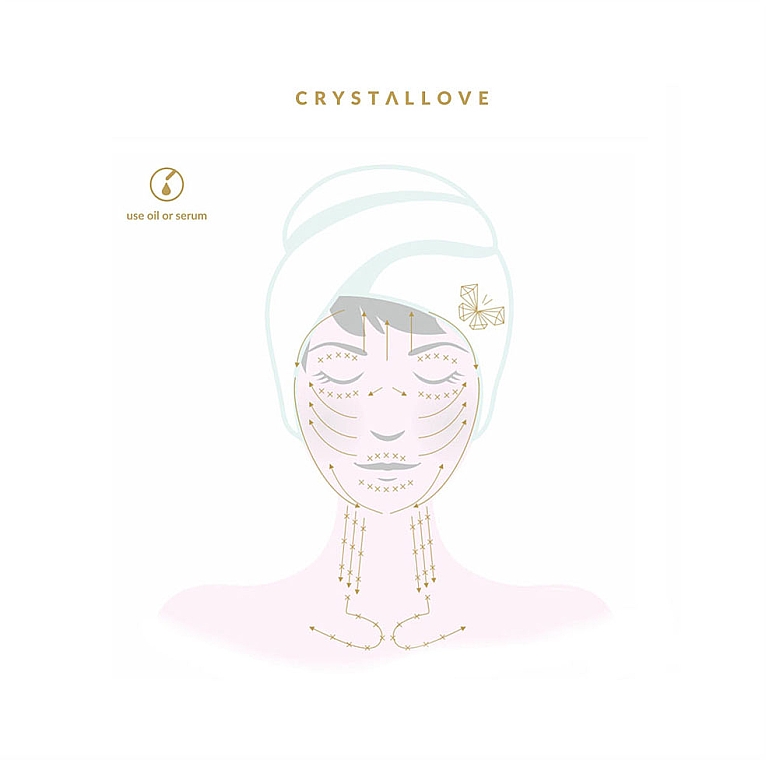 Silikon-Schröpfköpfe für Gesichts-, Hals- und Dekolleté-Massage - Crystallove Crystalcup For Face, Eyes & Neck — Bild N3