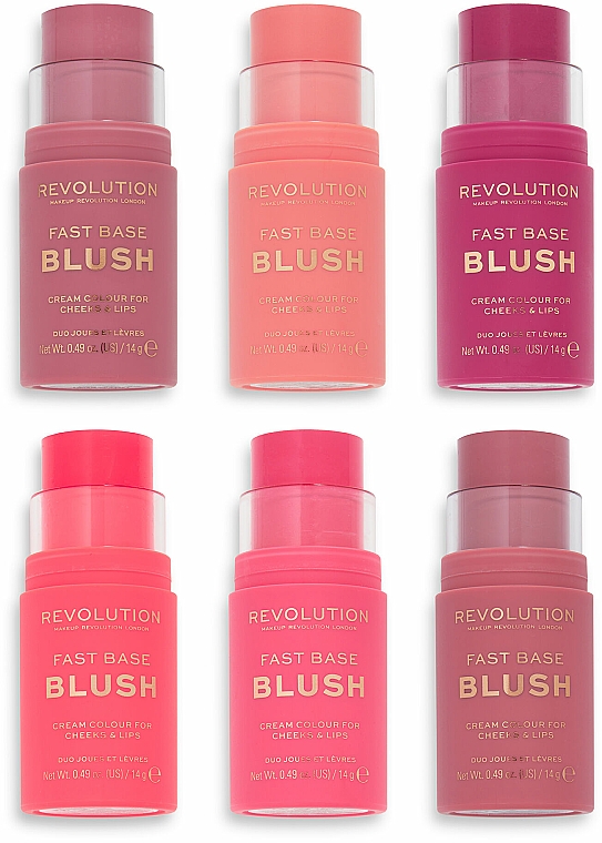 Rouge - Makeup Revolution Fast Base Blush Stick — Bild N3