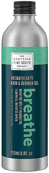 Scottish Fine Soaps Aromatherapy Breathe Bath & Shower Gel  - Bade- und Duschgel  — Bild N1