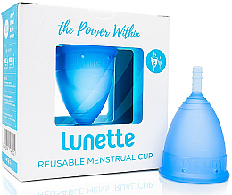 Düfte, Parfümerie und Kosmetik Menstruationstasse Modell 2 blau - Lunette Reusable Menstrual Cup Blue Model 2