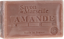 Natürliche Seife mit süßem Mandelöl und Honig - Le Chatelard 1802 Almond & Honey Soap — Bild N1