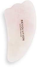 Gesichtsmassagegerät - Revolution Skincare Rose Quartz Gua Sha — Bild N2