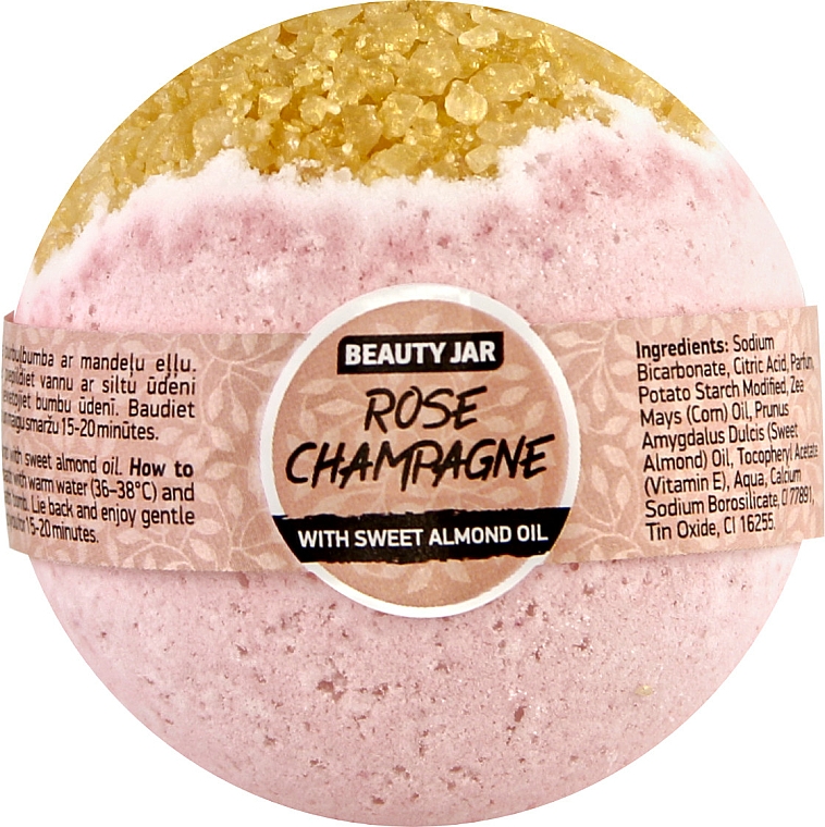 Badebombe Rose Champagne - Beauty Jar Rose Champagne — Bild N1