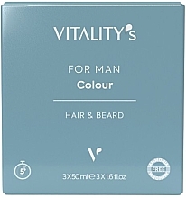 Haar- und Bartfärbemittel - Vitality's For Man Colour Hair & Beard  — Bild N3