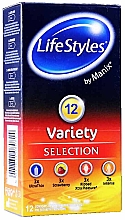 Düfte, Parfümerie und Kosmetik Kondome 12 St. - LifeStyles Variety