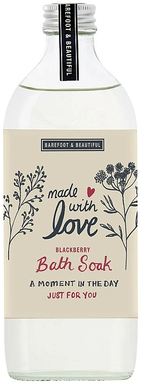 Badelotion mit Blaubeer-Extrakt - Bath House Bath Soak Made With Love Blackberry — Bild N1