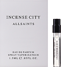 GESCHENK! Allsaints Incense City - Eau de Parfum (Probe) — Bild N1