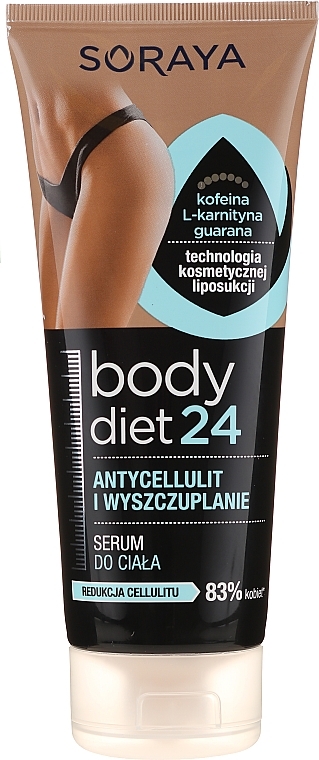 Anti-Cellulite Körperserum zum Abnehmen - Soraya Body Diet24 Body Serum Anti-cellulite and Slimming — Bild N3