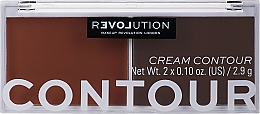 Düfte, Parfümerie und Kosmetik Make-up Palette - Relove By Revolution Cream Contour Duo