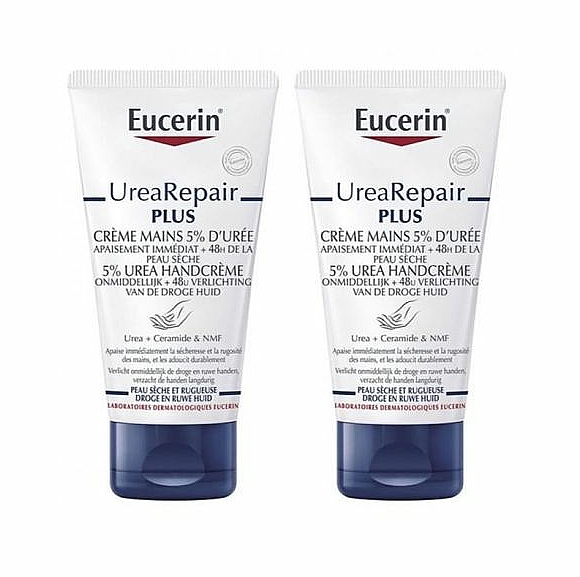 Handpflegeset - Eucerin Repair Hand Creme 5% Urea — Bild N1