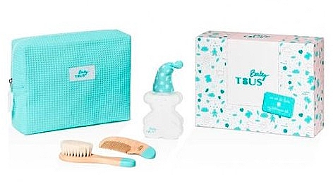 Tous Baby Tous - Duftset (Eau de Cologne 100ml + Haarbürste 1 St. + Haarkamm 1 St. + Kosmetiktasche 1 St.) — Bild N1