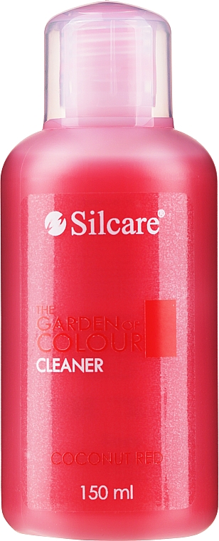 Nagelentfetter mit Kokosduft rot - Silcare The Garden of Colour Cleaner Coconut Red — Foto N3