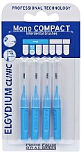 Interdentalbürste blau 4 St. - Elgydium Clinic Brushes Mono Compact Blue 0.8mm — Bild N1