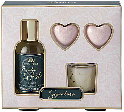 Düfte, Parfümerie und Kosmetik Set - Style & Grace Relax & Bathe Signature (b/wash/100ml + b/fizzer/2x20g + candle/30g)