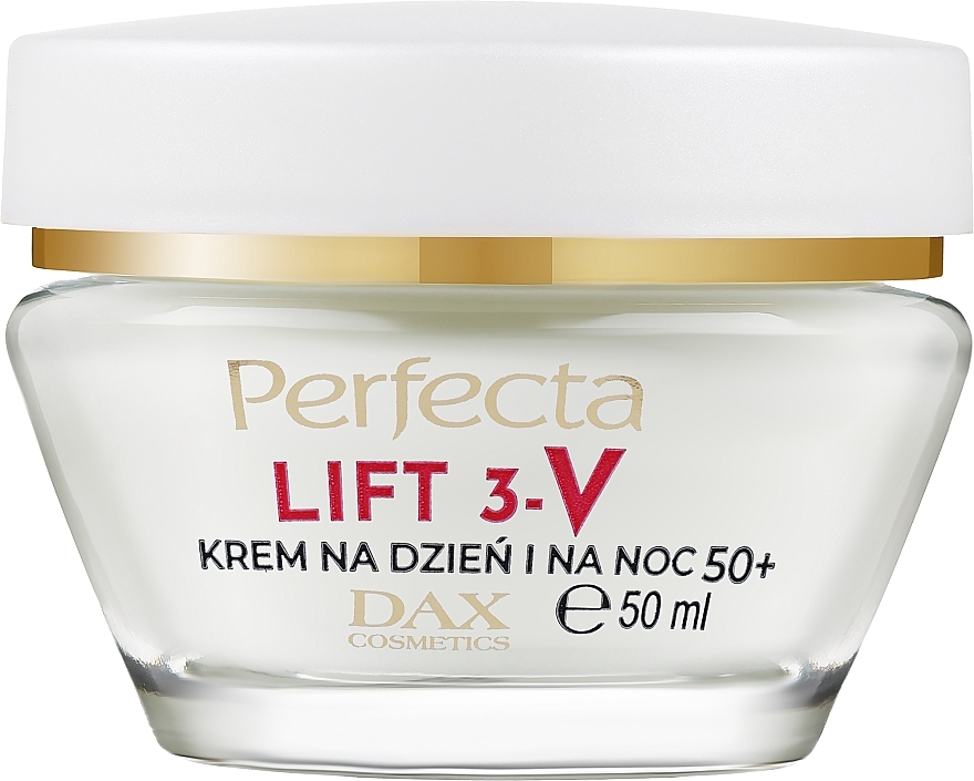 Universelle Gesichtscreme für Tag und Nacht 50+ - Perfecta Lift 3-V 3% Trio-V-Lift Complex 70+  — Bild N2