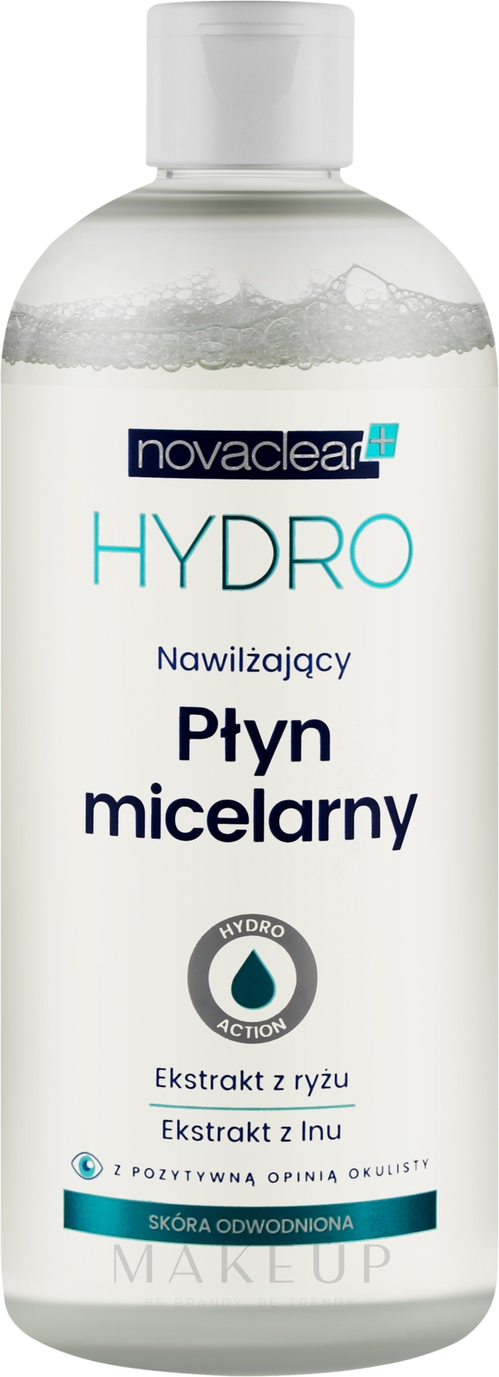 Feuchtigkeitsspendendes Mizellenwasser mit Flachs- und Reisextrakt - Novaclear Hydro Micellar Water — Bild 400 ml