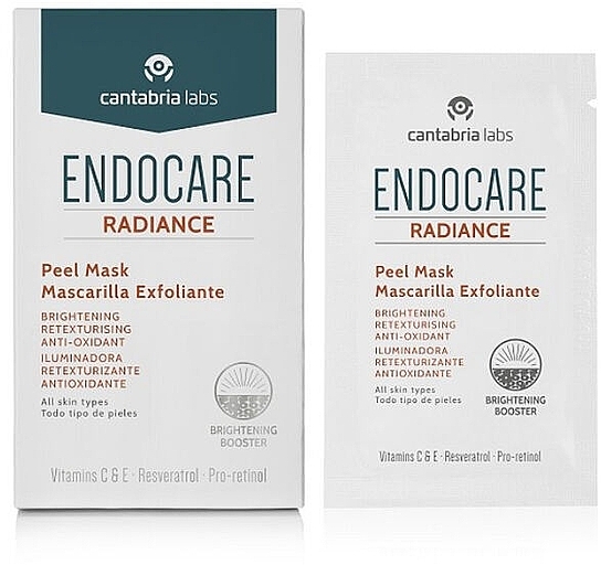 Gesichtspeeling - Cantabria Labs Endocare Radiance Peel Mask — Bild N2