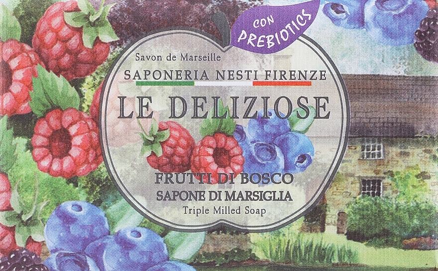 Seife Beeren - Nesti Dante Le Deliziose Berries Soap  — Bild N1