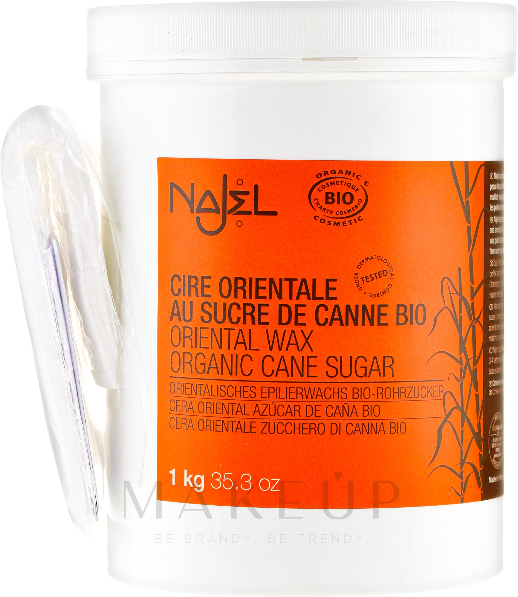 Orientalisches Zucker-Enthaarungswachs - Najel Organic Oriental Sugar Wax — Bild 1000 g