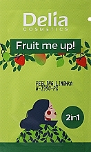 Peeling für Gesicht und Körper mit Limettenaroma - Delia Fruit Me Up! Face & Body Peeling (Probe)  — Bild N1