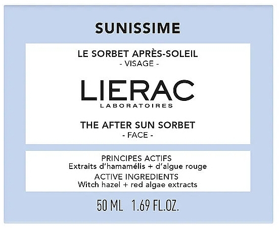 After-Sun Creme-Gel für das Gesicht - Lierac Sunissime The After Sun Sorbet — Bild N2