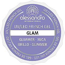Düfte, Parfümerie und Kosmetik Französisches Gel für Nägel Glam - Alessandro International French Gel White Glam