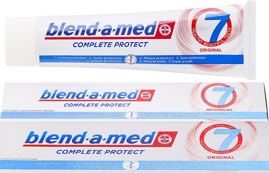 Zahnpasta Complete Protect 7 Original - Blend-a-med Complete Protect 7 Original — Bild N1